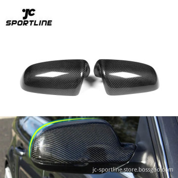 Carbon Fiber A4 B7 Mirror Cover Caps for Audi B7 (2006-2008)